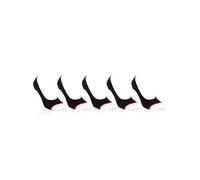 Globe Tipper Invisible Sock Lot de 5 Chaussettes pour Homme M Noir