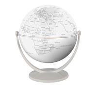 Globe tournant & basculant - Monde politique, couleur blanc (15 cm) | Stellanova