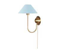 Globen Lighting Iris Applique Murale Down Bleu