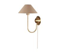 Globen Lighting Applique Iris Mocha
