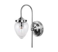 Globen Lighting Juni Applique Murale Acier Antique/ Transparent