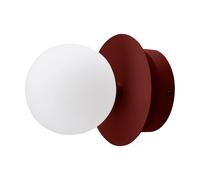 Globen Lighting applique murale Art déco. plafonnier Rouge-blanc