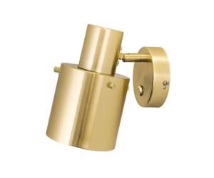 Globen Lighting Applique murale Clark 1 Laiton brossé