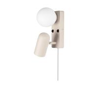 Globen Lighting Doppio Applique Murale Beige