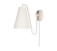Globen Lighting Applique murale Lou Bouclé blanc-beige