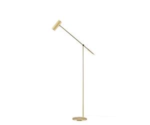 Globen Lighting Hubble Read Lampadaire Laiton Brossé