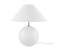 Globen Lighting Lampe de table Iris 35 39 cm Blanc