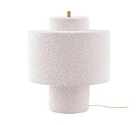 Globen Lighting Lampe de table Noah Bouclé blanc. Ø25x30.5 cm