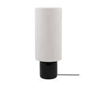 Globen Lighting Lampe sur pied Florian Bouclé blanc/noir. Ø30x80 cm