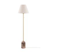 Globen Lighting Lampe sur pied Gino Marbre brun