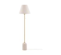 Globen Lighting Lampe sur pied Gino Travertin beige