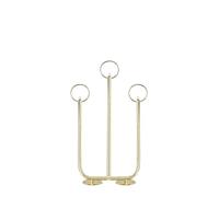 Globen Lighting Natale 3 Bougeoir de l'Avent Laiton