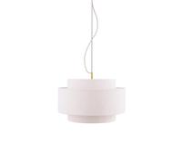 Globen Lighting Suspension Noah Ø50 cm Bouclé blanc