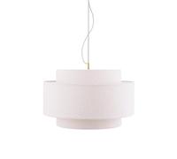 Globen Lighting Suspension Noah Ø70 cm Bouclé blanc
