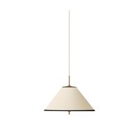 Globen Lighting Pendel Iris 25 crème-noir (blanc doré)