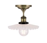 Globen Lighting Plafonnier Cobbler 25 cm Blanc