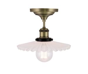 Globen Lighting Plafonnier Cobbler 25 cm Blanc