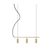 Globen Lighting Plafonnier Hubble 3 Long laiton brossé