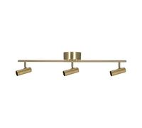 Globen Lighting Plafonnier Hubble 3 Long Laiton brossé