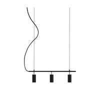 Globen Lighting Plafonnier Hubble 3 Long Noir