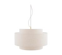 Globen Lighting Suspension Noah Ø70 cm Beige