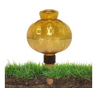 Globes d'arrosage pour plantes d'intérieur - Matériau ABS 481,9 g - 11,9 x 11,9 x 17,5 cm | Bâtons d'irrigation automatique avec couvercle à libération lente, hydratation continue pour vacances