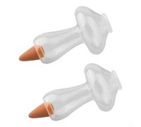 Globes de champignons auto-arrosage avec pointes en terre cuite - 300 ml d'arrosage automatique pour plantes d'intérieur et d'extérieur, globe d'arrosage de jardin à libération lente