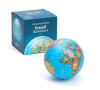 Globe terrestre rotatif lumineux