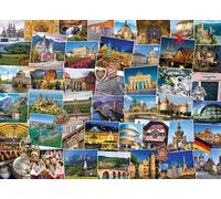 Puzzle Eurographics - Globetrotter Allemagne, 1000 pièces multicolore G