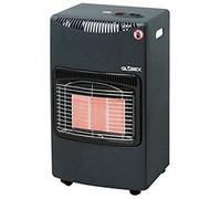 Globex EOS - Poêle à gaz infrarouge 4,2 kW capteur O2, complet avec régulateur tuyau de gaz et détendeurs