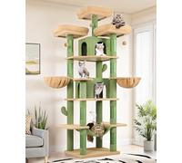 Globlazer F80 Super Grand Arbre a Chat Château 204 cm Plusieurs Chats