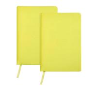 GLOBLELAND 2 pièces Extensible Couvertures de Livres en Tissu Élastique Jaune 6"X9" Protège Livres Extensibles Book Sox pour Plupart Livres Reliés Jusqu'À 8.5"X9.5" Couverture Protectrice Lavable