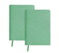 GLOBLELAND 2 pièces Extensible Housses de Livre en Tissu Élastique Vert 6"X9" Protège Livres Extensibles pour la Plupart des Livres Reliés Jusqu'À 8.5"X9.5" Lavable Réutilisable Couverture Protection