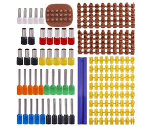 GLOBLELAND 214 Pièces Ensemble de Tampons en Argile Circle Cutters Handmade Alphabet Number Perforator Indentation Ceramics Dotting Moulds Punch Tool pour L'Artisanat de Poterie en Argile Fait Main