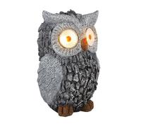 Lampe Solaire Figur Lampe D'Extérieur Hibou Design En Pierre LED Lampe De Balcon
