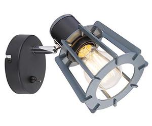 GLOBO 54024-1 Éclairage, Noir Mat