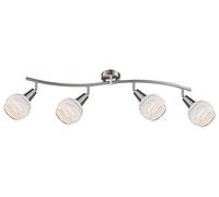 Globo 54341-4 Elliott Plafonnier E14 Nickel mat
