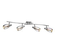 Globo 54986-4 Lot de 4 spots de plafond élégants