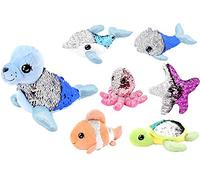 GLOBO Animaux Avec Paillettes 7modelli Assortis 16-26cm