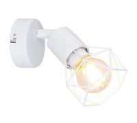 GLOBO Applique intérieure avec interrupteur Applique murale Projecteur 54802W-1