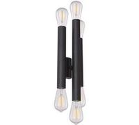 Globo - Applique murale design industriel Upod - 6 Ampoules - Noir - Upod Noir G