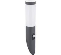 Globo - Borne Luminaire d'extérieur avec capteur H. 41 cm - Anthracite Gris G