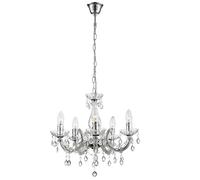 Luminaire suspendu lustre lustre en cristal plafonnier chambre éclairage globo 63116-5