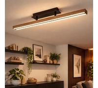 Globo Deckenlampe Deckenleuchte Salon Salle à manger Bois LED 14 cm