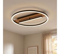 Globo Deckenlampe Holzoptik LED Verstellbar 40,5 cm Noir