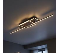 Globo Deckenlampe LED Holzoptik 3 Stufen, Braun, 120 cm, 230 V, IP20