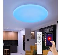 Globo Deckenleuchte Flurleuchte Étoile Étoiles Effet LED D 70 cm Avec Dimmer