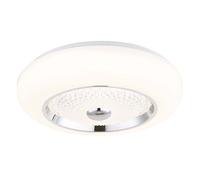 Globo Deckenleuchte LED CCT Métal Blanc Mat Fonction Mémoire D 38,5 cm