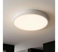 Plafonnier LED lampe de salon lampe de plafond métal blanc interrupteur CCT D 37,8 cm