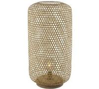 Globo - Lampadaire design bambou Mirena - Diam. 39 x H. 77 cm - Beige naturel - Mirena Beige G